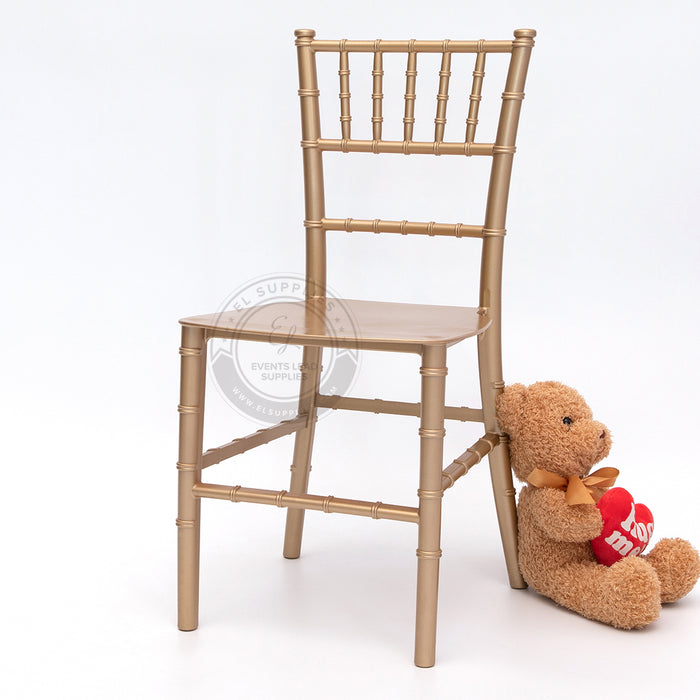 CHIAVARI Gold Kids Chair